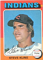 1975 Topps Baseball Cards      639     Steve Kline